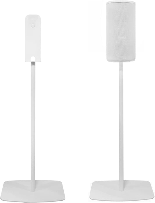 1 Pair White Speaker Stand for Sony HT-A9, Perfect Stand Setup for Easy and Secure Mounting of New HT-A9 Home Theater System Speaker