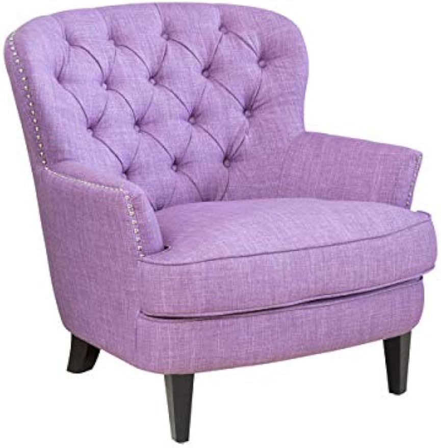 Christopher Knight Home Tafton Fabric Club Chair, Light Purple
