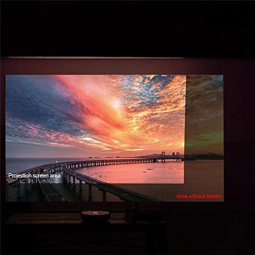 100/120 16:9 Fabric Cloth Screen High Brightness Reflective Projector Screen 3D Foldable Projector Screen(120 inch)