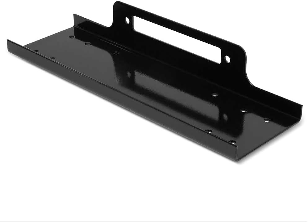 RUGCEL WINCH Winch Mounting Plate Compatible w/ 1987-2006 Wrangler TJ LJ YJ (36")，Universal mounting Plate