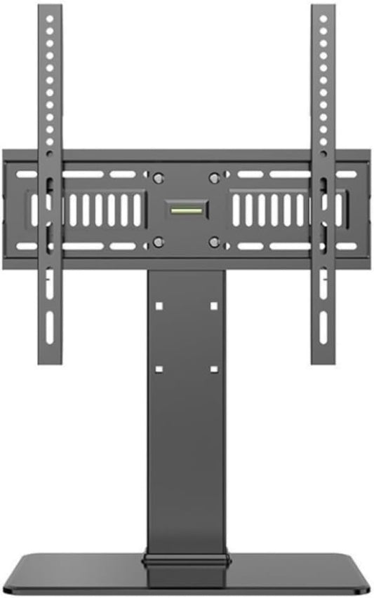 TV Mounts,TV Stand TV Bracket Universal TV Stand for 26-55 Inch TVs, Height Adjustable TV Mount Stand with Tempered Glass Base, Holds Up to 88 Lbs TV Mount Stand for Living Room Be