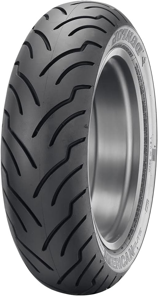 160/70B-17 (73V) Dunlop American Elite Rear Motorcycle Tire Black Wall for Harley-Davidson Dyna Street Bob FXDB (ABS) 2012-2017
