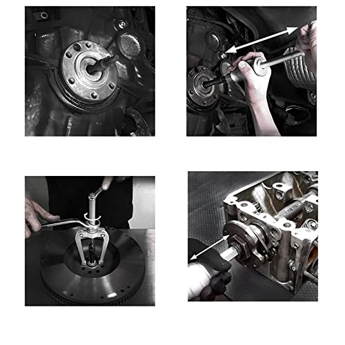 16PCS Blind Hole Pilot Bearing Internal Extractor Puller W/Slide Hammer Removal Tool Kit