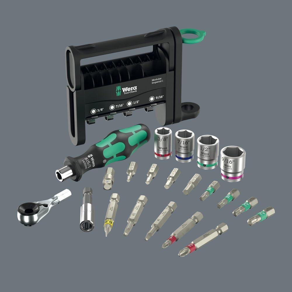 Wera Tools TOOL-CHECK MODULAR SET IMPERIAL 1