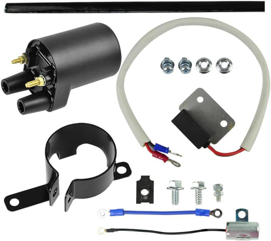 166-0820#166-0785 Ignition Coil Kit Compatible with Onan P218G/P220G Ignition Module Compatible with John Deere 316 317 318 420 Replaces 166-0767 Ignition Control Module Not Fit Kohler Engines