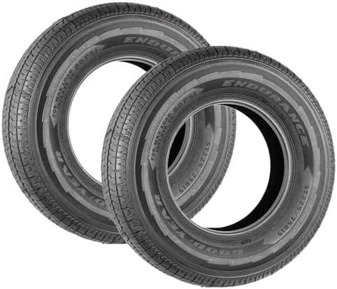 2-Pack Fits Goodyear Endurance All Season Trailer Tire ST225/75R15 E/10 117N