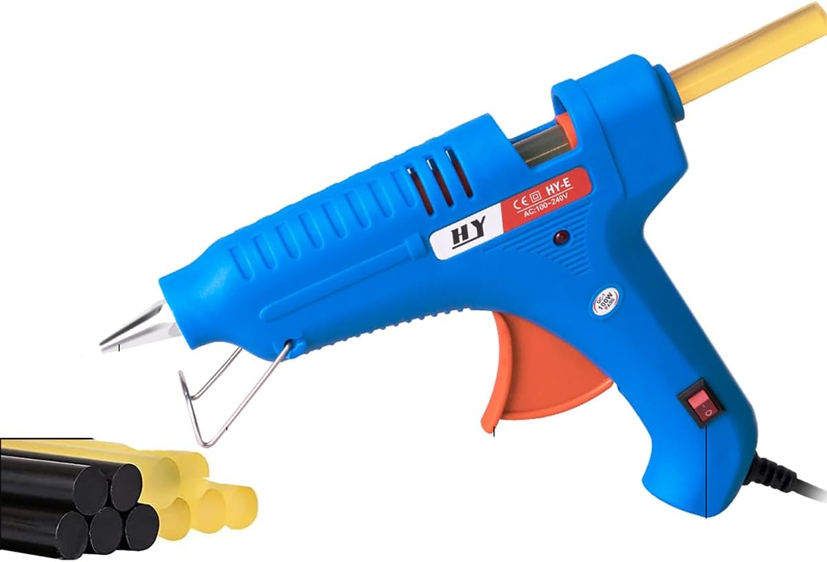 Car Dent Puller Kit, Painless Dent Removal Kit with Adjustable Dent Lifter, Hot Glue Gun, Dent Puller for Small Dents & Big Dents,Reusable Car Body Dent Repair Tool (Small & Big dent)