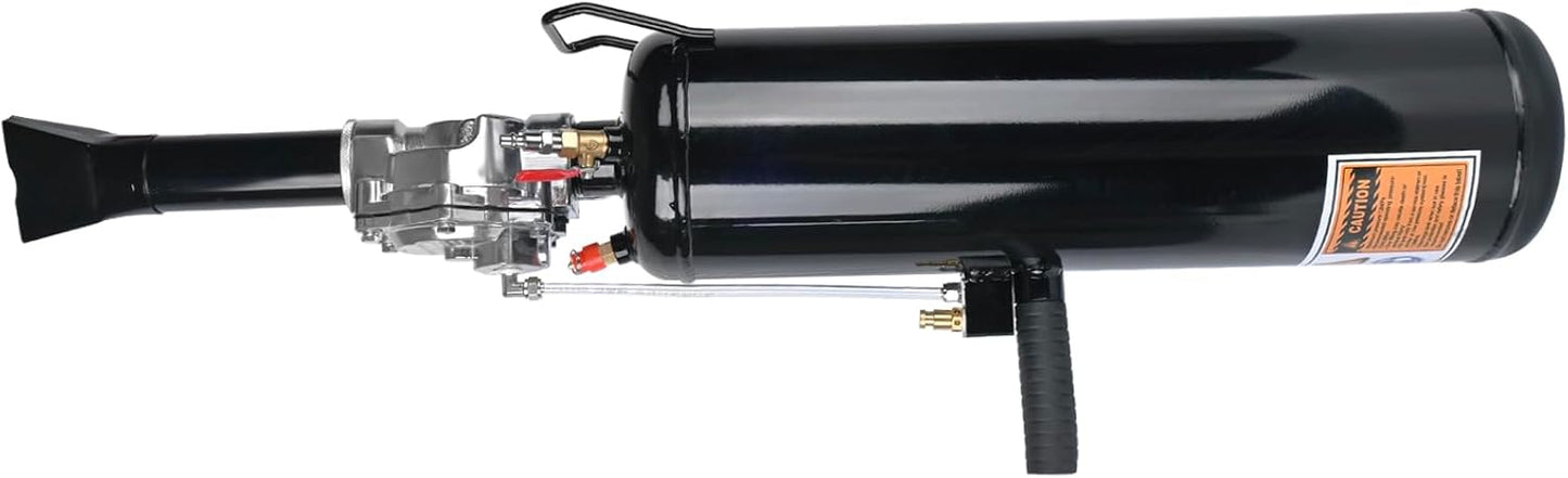 3.2Gal/12L Tire Bead Seater, 145 PSI Portable Bead Blaster Tire Inflator, Handheld Trigger Seating Inflator for Tractor, Truck, ATV, Car & Auto Repair, Black