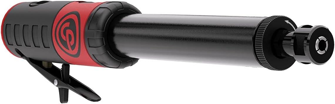 Chicago Pneumatic CP7412 - Air Die Grinder Tool, Welder, Woodworking, Automotive Car Detailing, Stainless Steel Polisher, Heavy Duty, Straight, 1/4 Inch (6 mm), 0.56 HP / 420 W - 22000 RPM