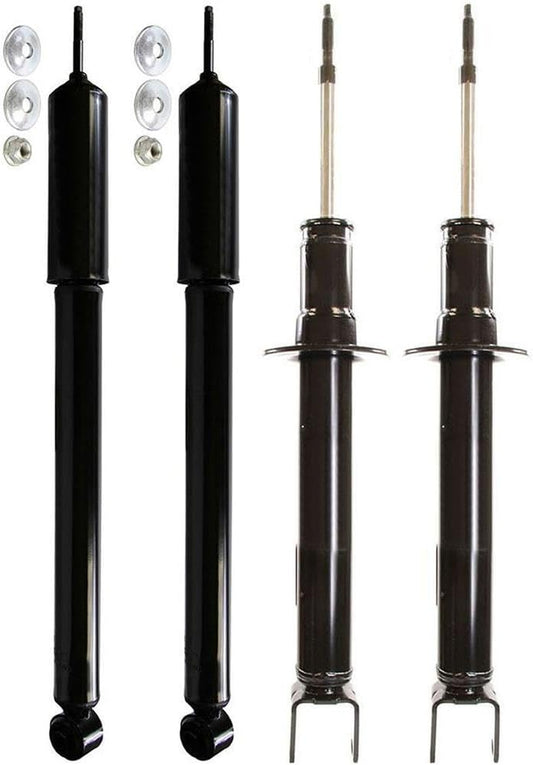 4x Shocks Absorber and Suspension Struts - Front and Rear Shocks and Struts Kit Full Set for Chrysler 300 2005-2010 for Dodge Challenger 2009-2010 for Dodge Charger 2006-2010