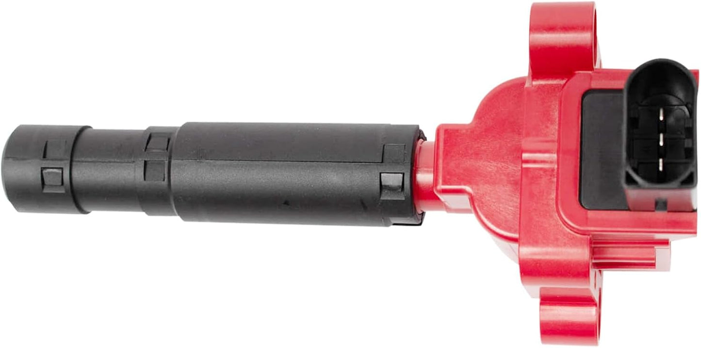 TRQ Ignition Coil Set Compatible with 2012-2015 Mercedes-Benz C250 SLK250