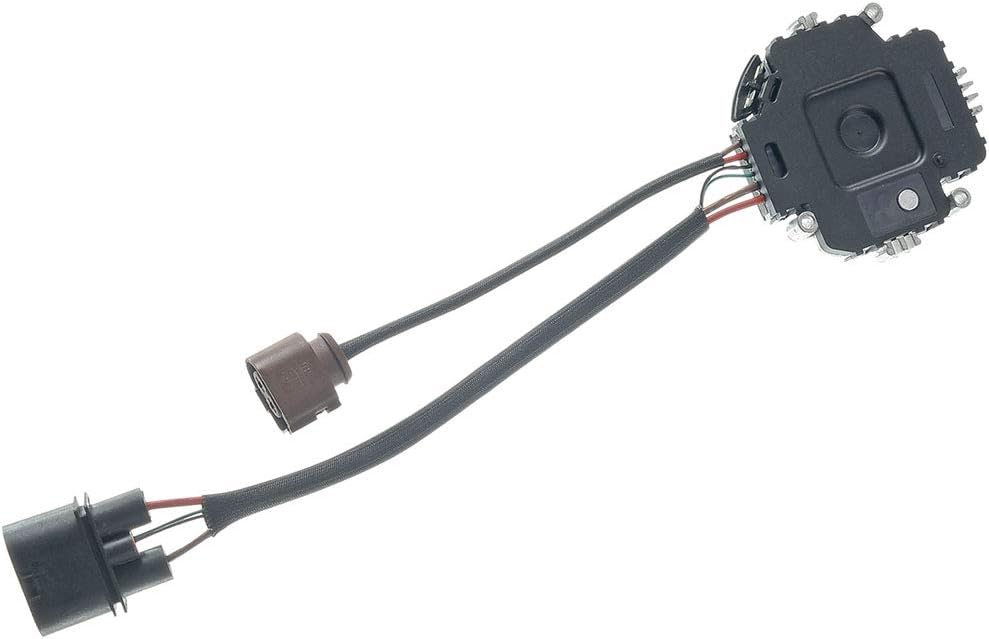 A-Premium Engine Radiator Cooling Fan Control Module Compatible with Volkswagen Jetta, Golf, Passat, Tiguan, Beetle, Eos, CC, GTI, R32, Rabbit & Audi A3, A3 Quattro, TT, TT Quattro