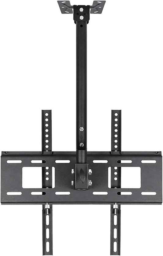 TV Stand, Wall Mount Ceiling Mount, Adjustable Tilt Swivel TV Bracket, Max VESA 400x400mm, Loading 132 Lbs, Size 1.52m