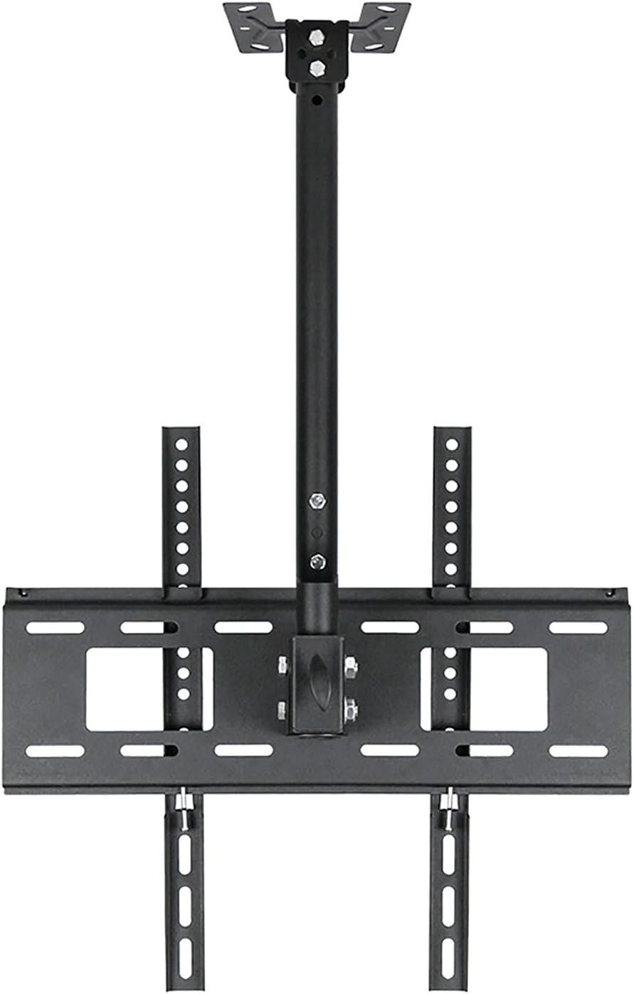 TV Stand,tv Wall Mount TV Ceiling Mount, Adjustable Tilt Swivel TV Bracket, Fits 26-60 Inch TVs, Max VESA 400x400mm, with Loading 132 Lbs (1.52m)
