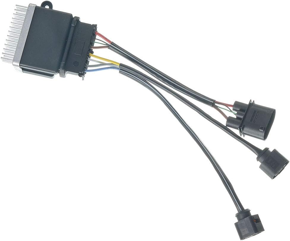 A-Premium Engine Radiator Cooling Fan Control Module Compatible with Audi A4 (Quattro) 2009-2016, A5 (Quattro) 2010-2016, Q3 (Quattro) 2015-2018, A6 2012-2017, Q5 2010-2017, A7 Quattro, allroad
