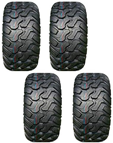 WANDA 22X11-12 MUD TERRAIN "CRAWLER" GOLF CART TIRES - Set of 4