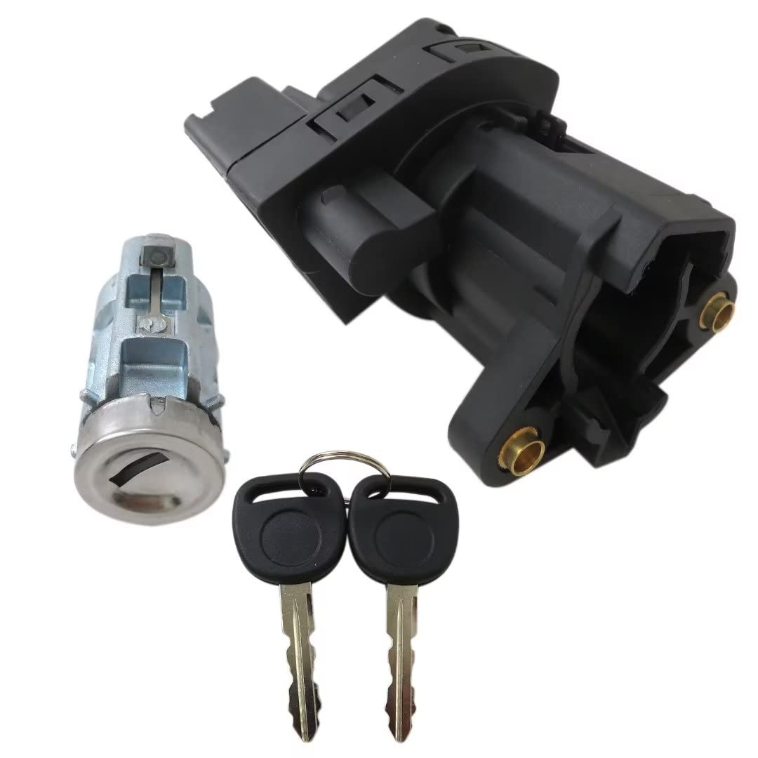 12458191 12533953 15822350 1999-2004 Lock Cylinder with Key & Ignition Switch for 2004-2006 Pontiac Grand Prix 3.8L 5.3L