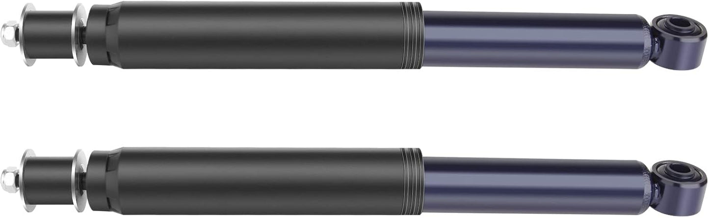 SCITOO Rear Auto Shocks Set, Fit for 2002-2005 Kia Sedona, Black Gas Struts Shock Absorber Set of 2 Bare Struts