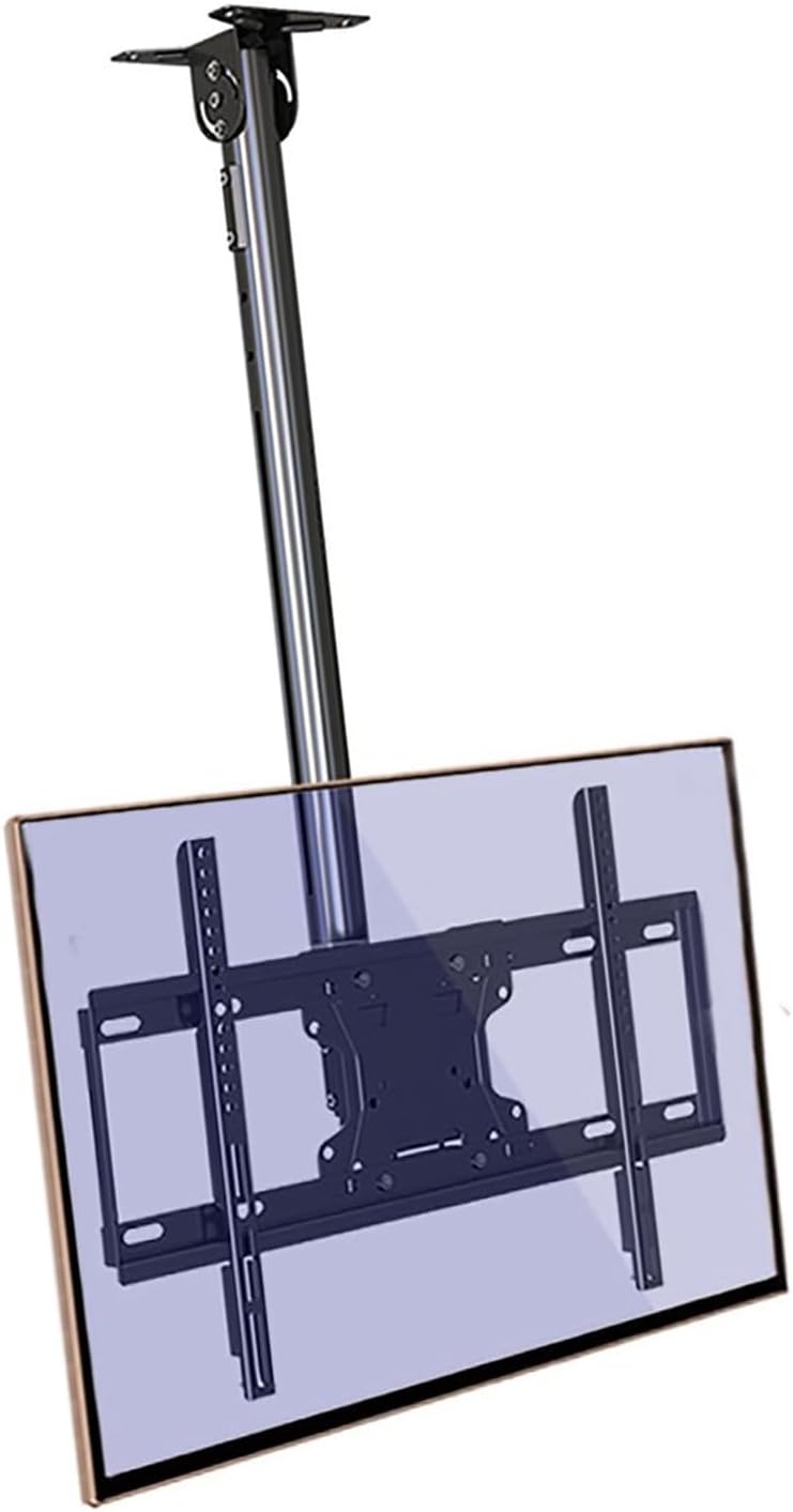 Ceiling TV Mount Adjustable Swivel & Tilt Bracket for 32 65 Inch LCD TVs and Monitors Secure Expansion Bolt in Tion Space Saving Design.