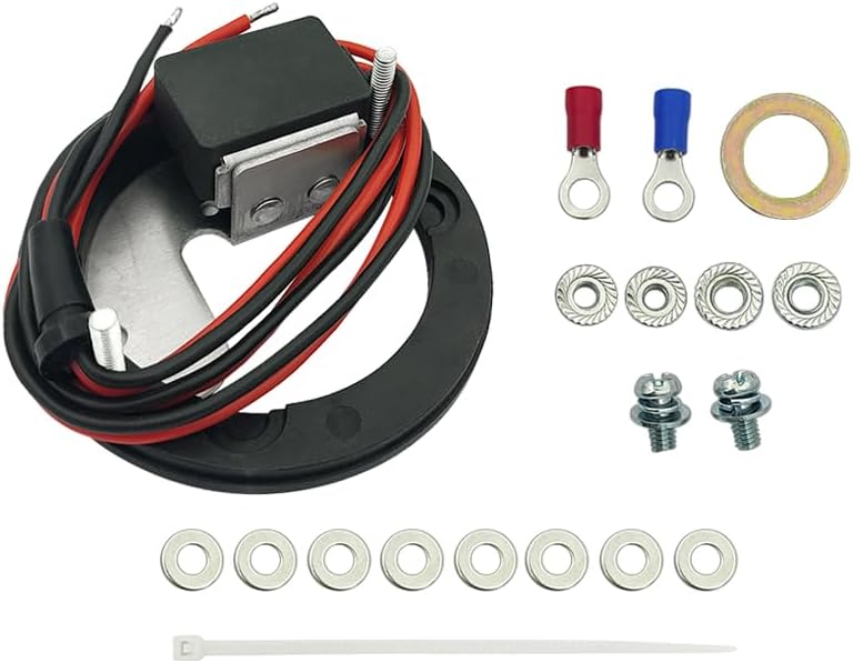 1181 Ignition Conversion Kit, 8 Cylinder Ignitor Kit Fits for 1956-1974 AMC/Buick/Checker/Chevy/Cadillac/Jeep/Oldsmobile/Studebaker