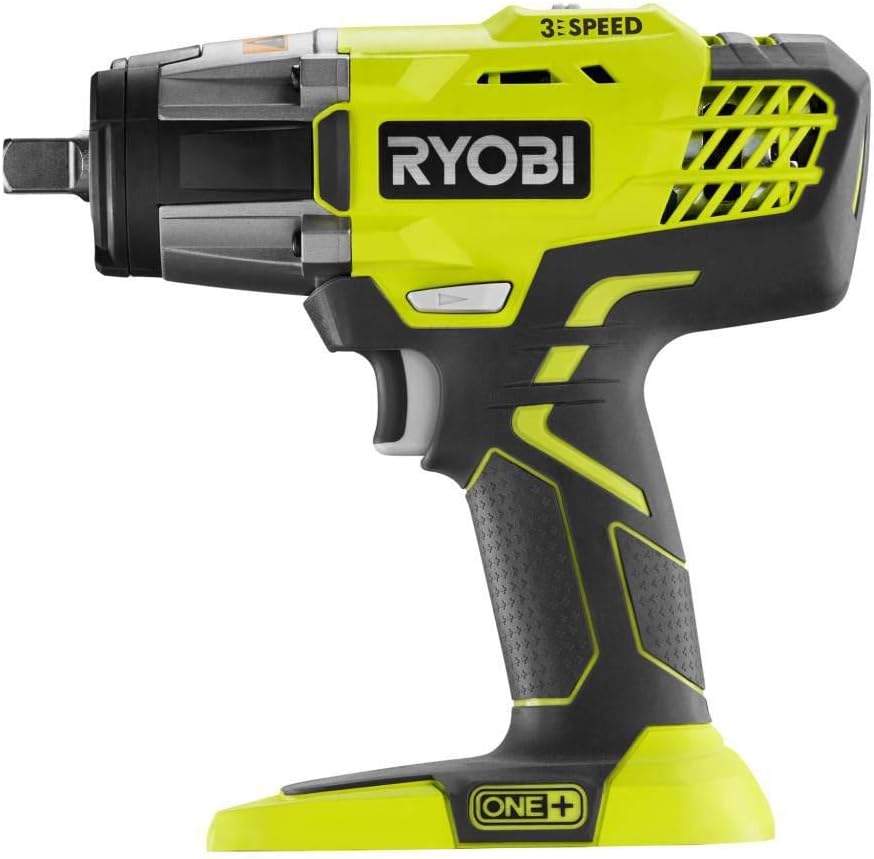 Ryobi R18IW3-0 Impact Wrench 18V ONE+ Battery 1/2" Square 400Nm Body only
