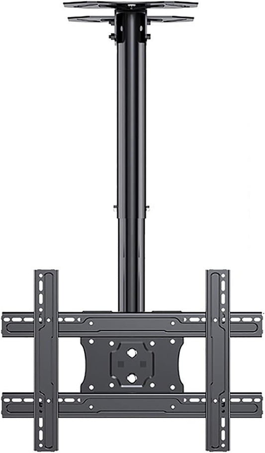 Universal TV Stand TV Ceiling Mount, Ceiling TV Bracket for 32-75 Inch TVs Up to 60kg\/132 Lbs, Full Motion Height Adjustable Swivel Tilting Bracket (Size : 2m) (OneColor 2m)