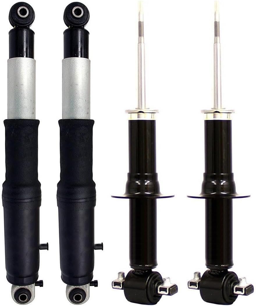 Shocks and Struts - Set (4) Front Rear Strut Shocks Kit, Shock Absorber Suspension Strut Brhaspatip for Cadillac Escalade 2007-2014 for Cadillac Escalade EXT 2007-2013