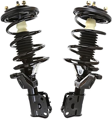 AutoShack Front Complete Strut & Coil Spring | Replacement for 2001-2003 Acura EL 2001-2005 Honda Civic | 2-PC