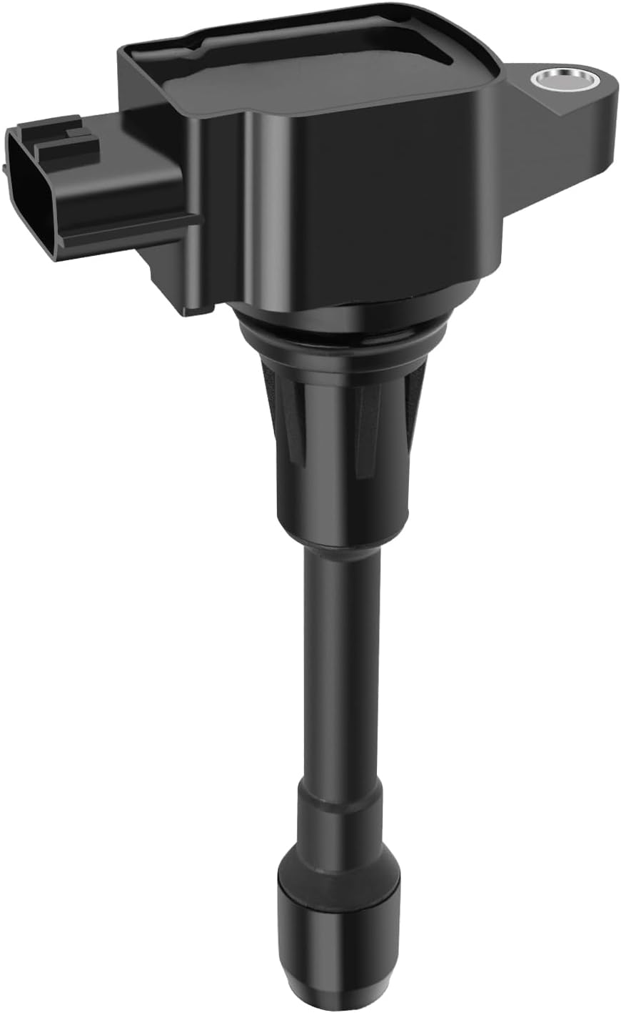 SCITOO ignition coils 4+Spark Plugs 4 4pcs Replacement for P-assat 1.8L 2001-2005,for J-etta 1.8L 2001 2002 2003 2004 2005,for A-udi A4 1.8L 2001-2007 Replace UF411 UF-437, UF-580, CO044