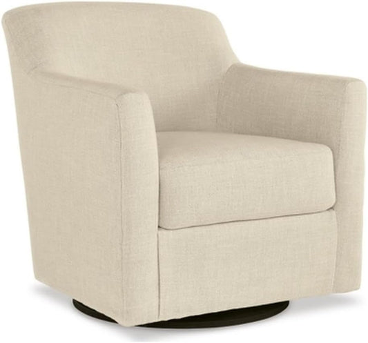 Ashley Furniture Bradney Swivel Accent Chair, Linen