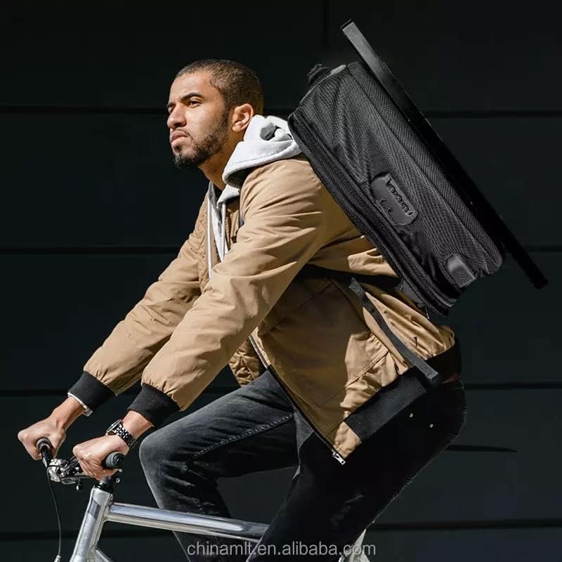21-inch LCD Video Advertising Backpack,1920 * 1080 Resolution Ratio, Human Walking Backpack Digital Billboard (Mobile Version+Touch Screen)