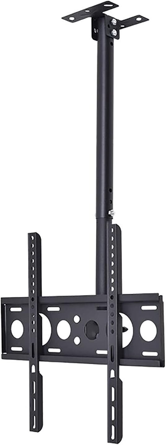 Ceiling TV Mount - 360° Rotation Tilt TV Bracket, Adjustable Tv Wall Mount, Support Adapts to Most LCD Monitors from 32 to 55 Inches, with Loading 110 Lbs
