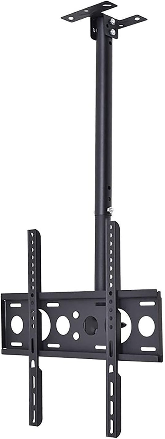 Ceiling TV Mount - 360° Rotation Tilt TV Bracket, Adjustable Tv Wall Mount, Support Adapts to Most LCD Monitors from 32 to 55 Inches, with Loading 110 Lbs