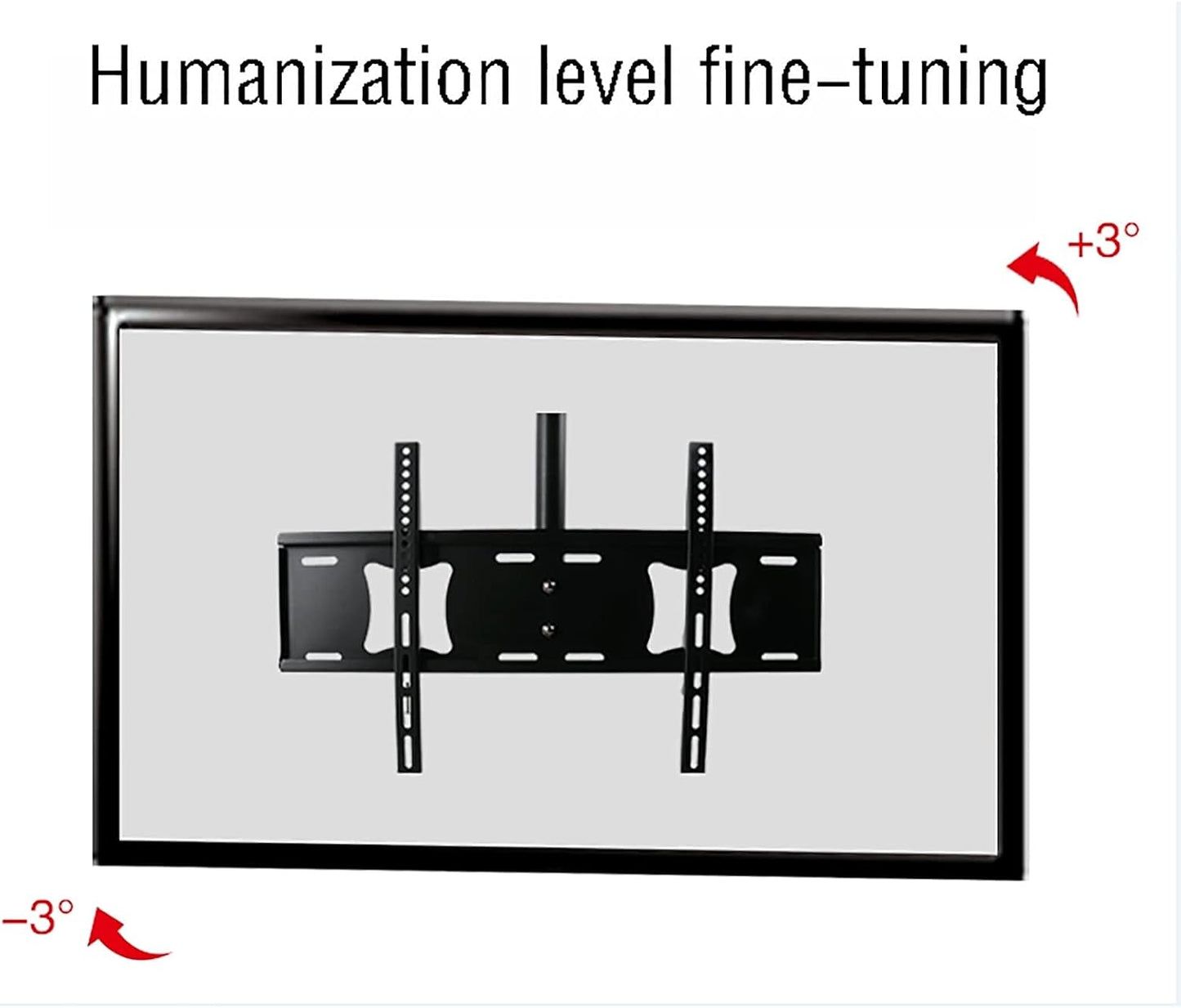 TV Wall Mount Ceiling TV Mount Bracket for 32-75Inch, Tilt Swivel Telescopic TV Stand, with Loading 154 Lbs, Easy to Assemble