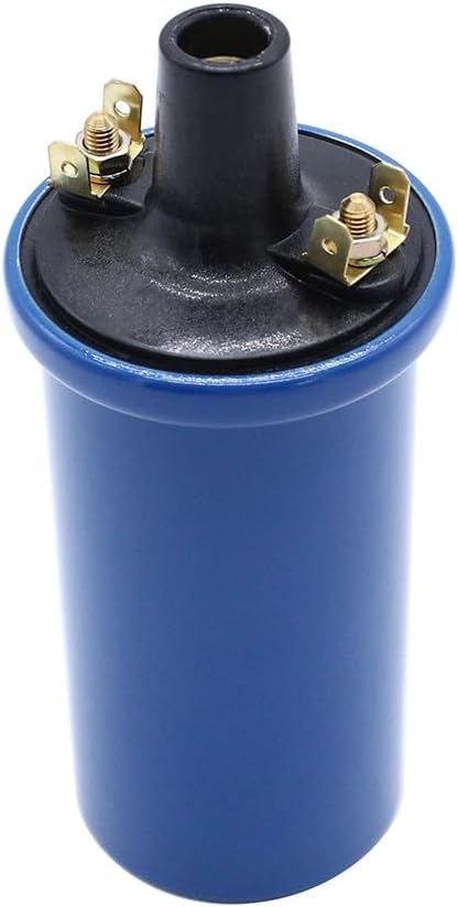 1 PCS SHLPDFM ZS172 Blue 12v Ignition Coil with 3.3 Ohms 043905115C 113905115 00012 Fits for VW Beetle Bus Porsche 912 BMW 2002 Volvo 144