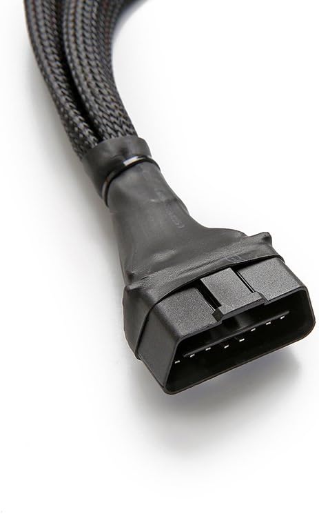 bbfly-B6 OBD II OBD2 16 Pin Splitter Extension 1x Male and 2X Female Extension Cable Adapter (1FT/30CM) (5 Pack)