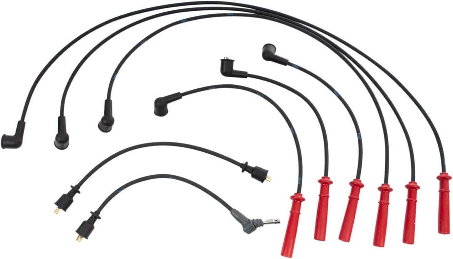 TRQ Ignition Kit Spark Plugs Wire Set Compatible with 1989-1991 Toyota 4Runner 1988-1991 Pickup