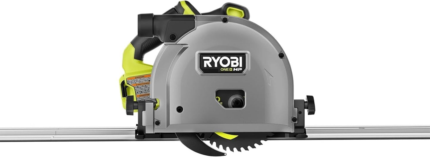 RYOBI ONE+ HP 18V Brushless Cordless 6-1/2 in. Track Saw (Tool Only) (PTS01K)