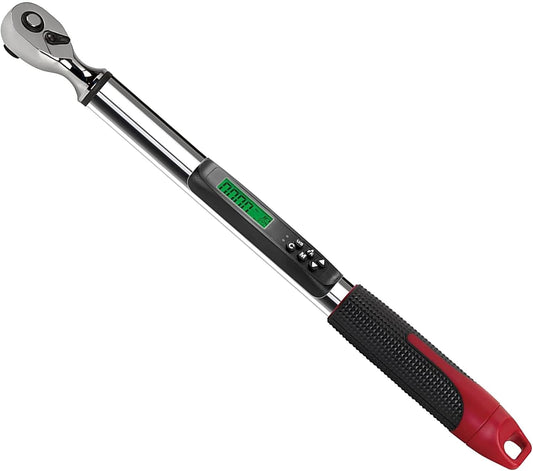 ACDelco ARM317-4A 1/2" Heavy Duty Angle Digital Torque Wrenches, Electronic Torque Wrench (1/2" 5.0 to 99.5 ft-lbs.) ISO 6789 Standards with Certificate of Calibration