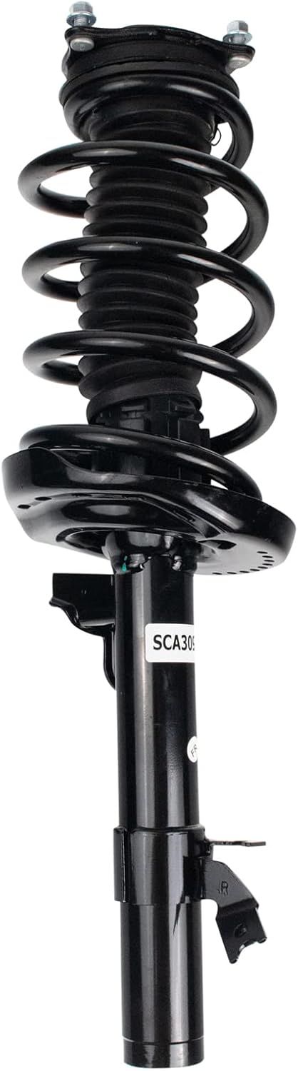TRQ Front Right Complete Strut & Coil Spring Assembly Passenger Side Compatible with 2014-2020 Acura MDX