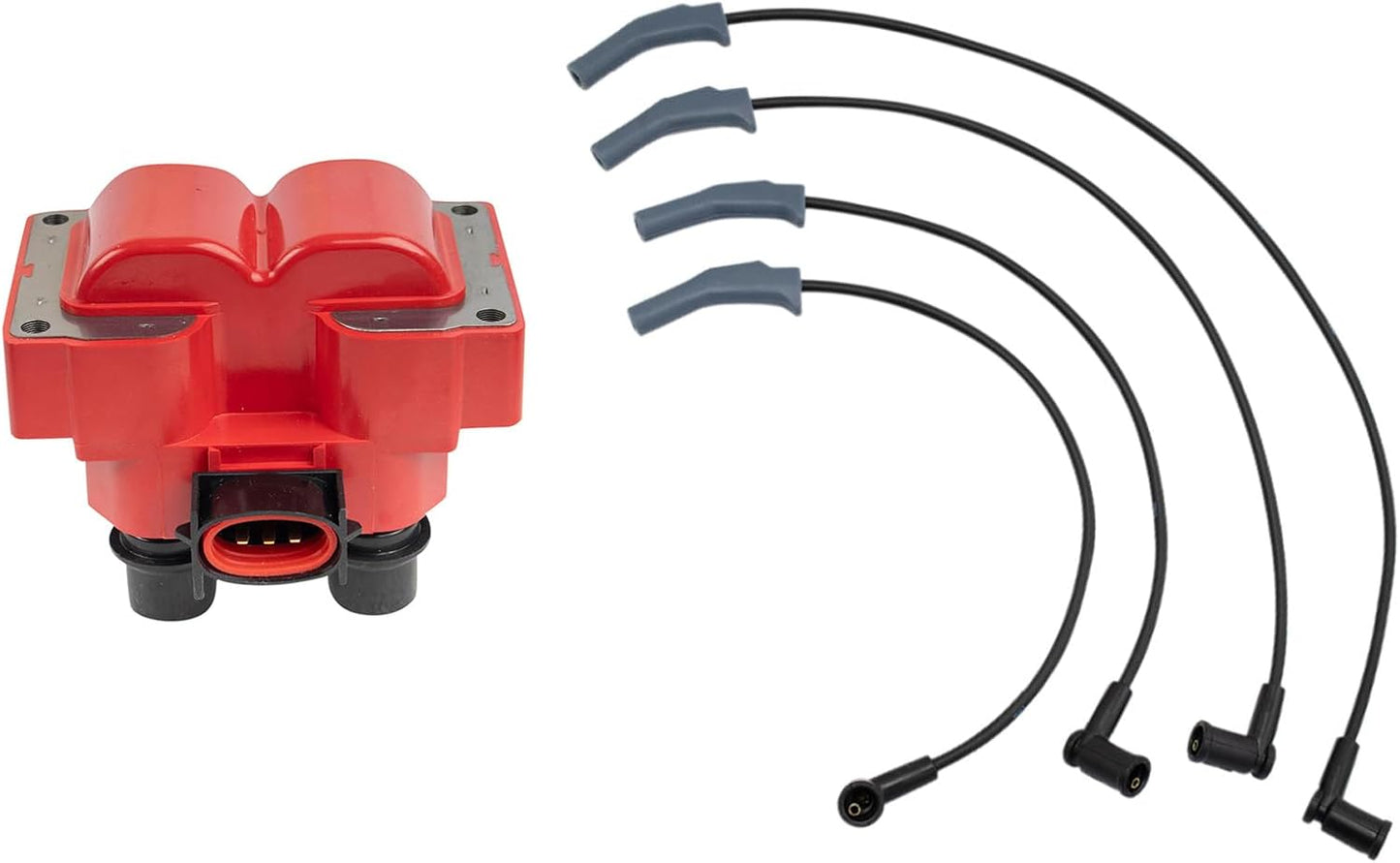 TRQ Ignition Kit Ignition Coil Spark Plugs Wire Set Compatible with 2005-2009 Buick LaCrosse 2007-2008 Lucerne 1999-2004 Regal 2000-2005 Chevrolet Impala Monte Carlo 1999-2008 Pontiac Grand Prix