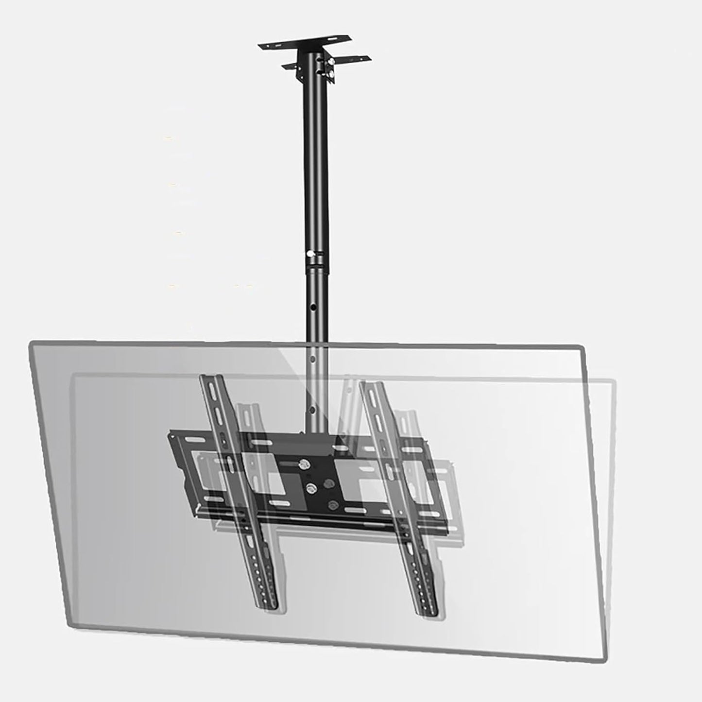 Ceiling TV Mount Stand - Full Motion 360° Rotating Tilt TV Wall Mount for 42-75 Inch LCD/Flat Screen TVs Max VESA 600x400mm Easy Installation Durable and Adjustable