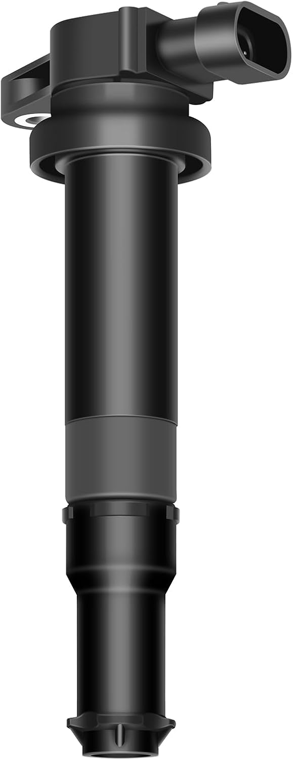 SCITOO ignition coils 4+Spark Plugs 4 4pcs Replacement for P-assat 1.8L 2001-2005,for J-etta 1.8L 2001 2002 2003 2004 2005,for A-udi A4 1.8L 2001-2007 Replace UF411 UF-437, UF-580, CO044