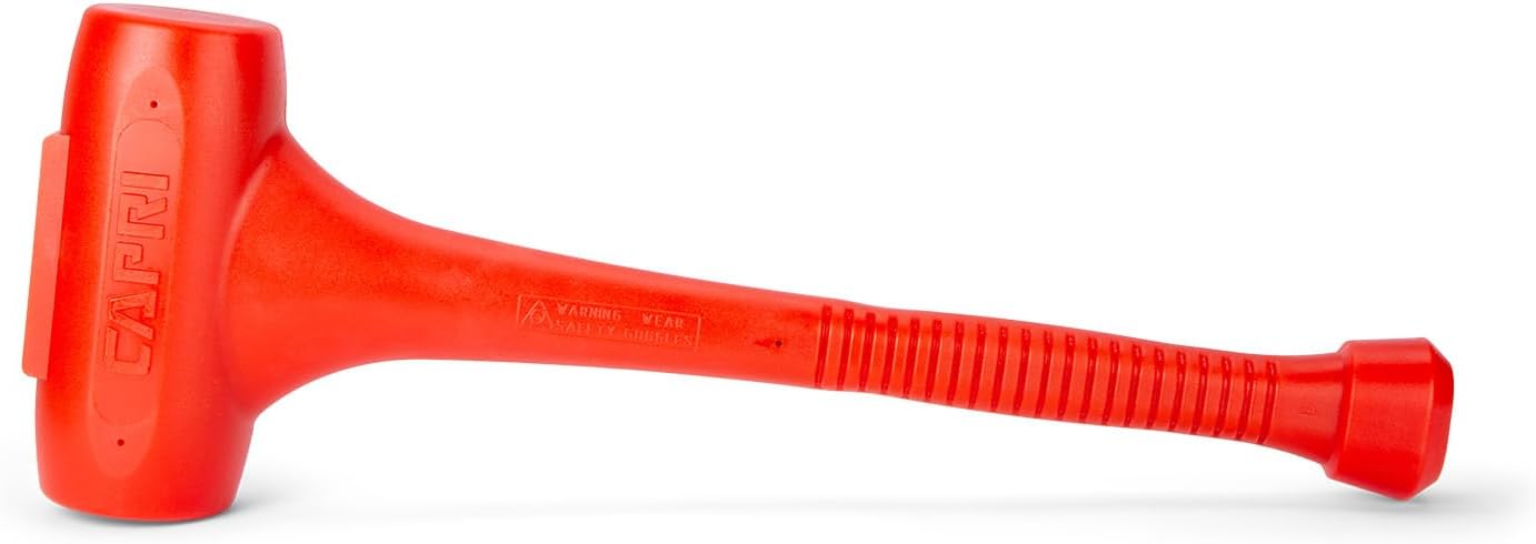 Capri Tools CP10102 C102 12 lb Dead Blow Hammer, 36-1/2", Orange
