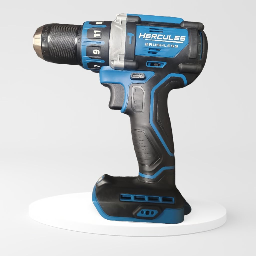 20V (Hammer Drill/Driver & Hex Compact) Bundle - Tools Only - Compatible with Hercules