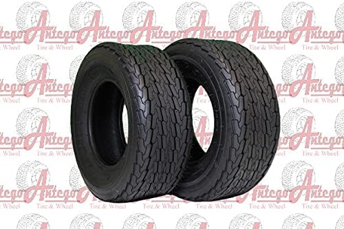 Set of 2 Antego ATW-058 10 ply 205/65-10 20.5x8.00-10 Load Range E Tires Only