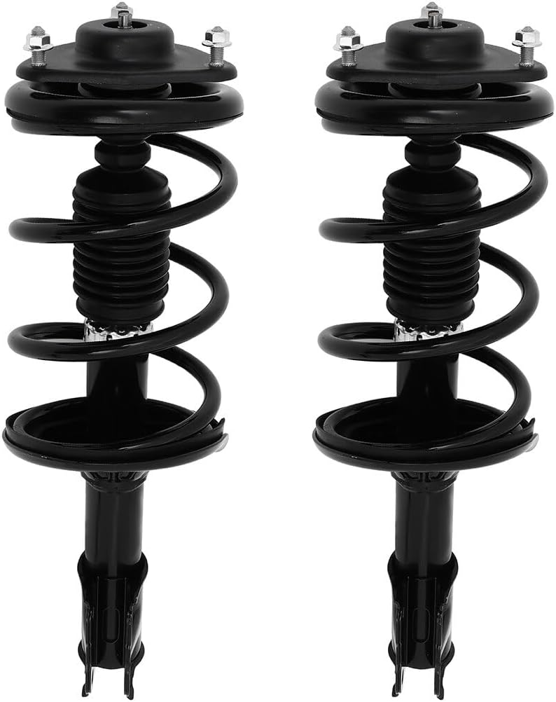 SCITOO Front Shock Absorber Assembly Fit for 2002-2007 for Mitsubishi Lancer, Complete Shock and Strut Assembly Kit Fit for 172142 2PCS