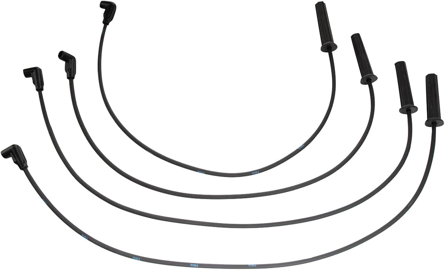 TRQ Ignition Kit Ignition Coil Spark Plugs Wire Set Compatible with 1996-1997 Chevrolet S10 GMC Sonoma Isuzu Hombre