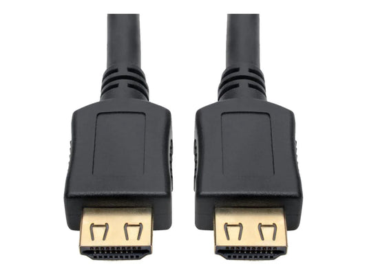 Tripp Lite P568-050-BK-GRP 50ft High-Speed HDMI Cable with Gripping Gold Connectors, 1080p, Shielded Black M/M 19-Pin A, RoHS, Cloud Care Pre-Configured Bundle Eligible (10 Pack)