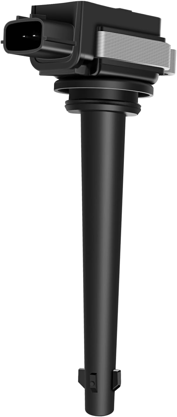 SCITOO ignition coils 4+Spark Plugs 4 4pcs Replacement for P-assat 1.8L 2001-2005,for J-etta 1.8L 2001 2002 2003 2004 2005,for A-udi A4 1.8L 2001-2007 Replace UF411 UF-437, UF-580, CO044